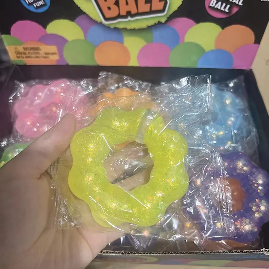 Hot Sale Kids Soft Squeeze TPR Gel Jelly Bracelet Toy Wristband Creative Decompressing Toys TPR Wristband Fidget Stress Relief