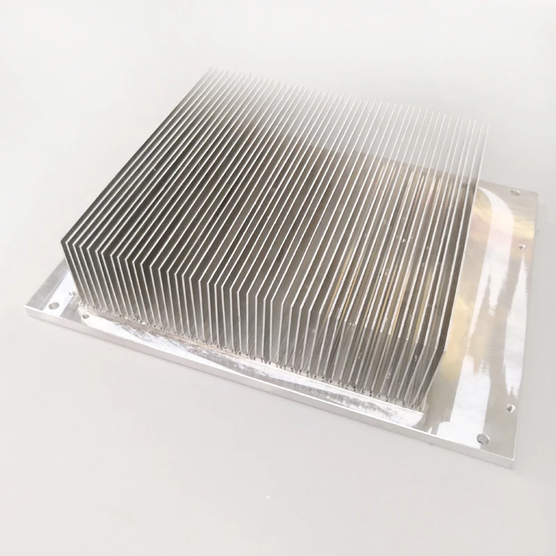 Соединенный теплоотвод для устройства высокой мощности, инвертор, драйвер переменного тока, VFD теплоотвод 260(W)* 58(H)* 200(L) мм