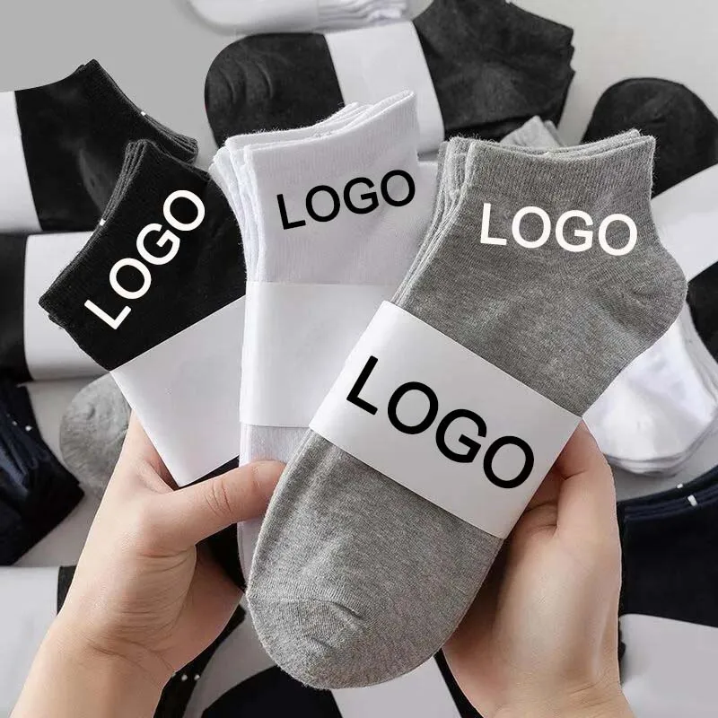Manufacturer designer Bulk Wholesale Cheap Summer Thin Breathable Mesh Box Sports 100% Cotton Ankle custom logo socks men