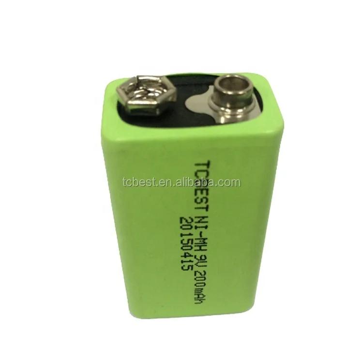 Rechargeable  battery  Ni-MH 9V 250MAh Battery For Interphone Smoke Alarm