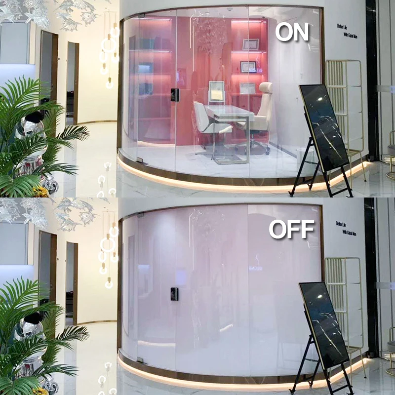 China Smart Film Electrochromic , Window Pdlc Smart Film Smart Glass Display