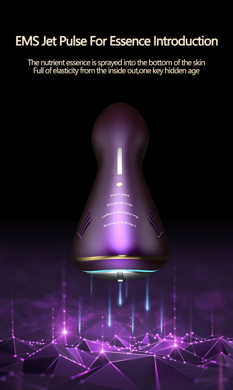 Multifunctional Anti-Wrinkle Face Lift Skin Tightening Machine EMS LED Photon Therapy Facial Massager