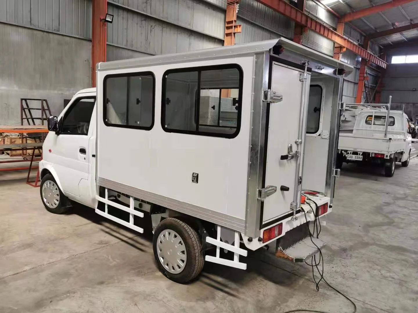 fruit transport kits dry cargo truck bodies waterproof van box coated steel surface