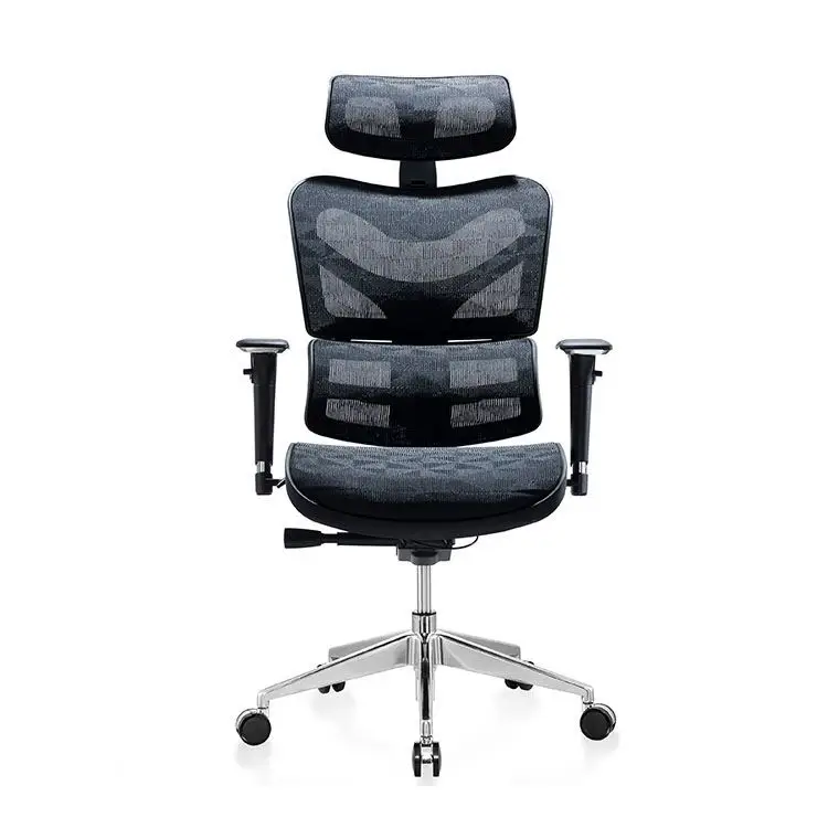 2021 Modern Commercial Office Furniture High Back Adjustable Mesh Ergonomic Chair with Lumbar
