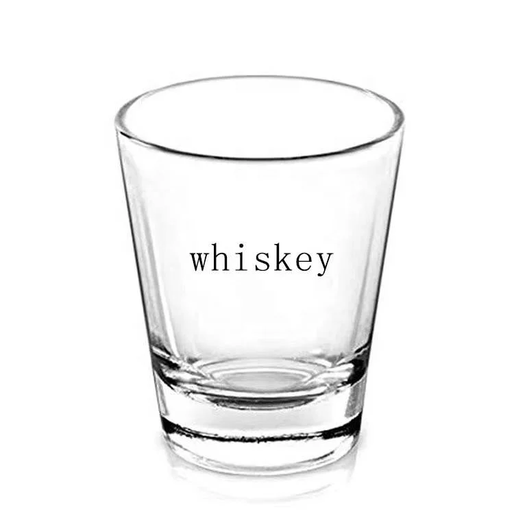 glassware mini heavy base 60ml 2oz 60ml tequila shot glasses set wine whiskey small bullet shot glass