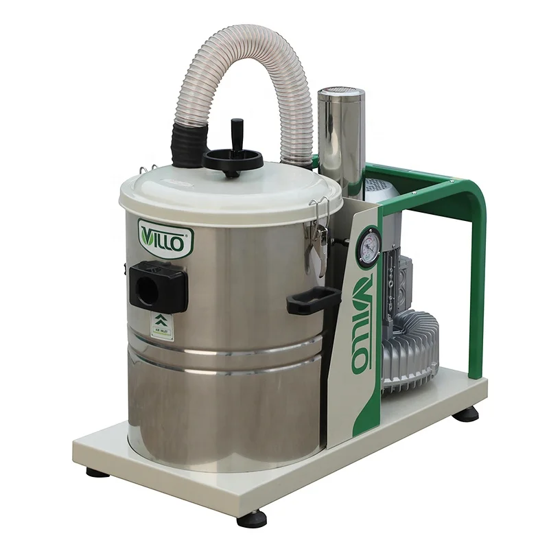 1600W 3 Phase Small Portable Industrial Vacuum Cleaner Price for Metal Chip Swarf