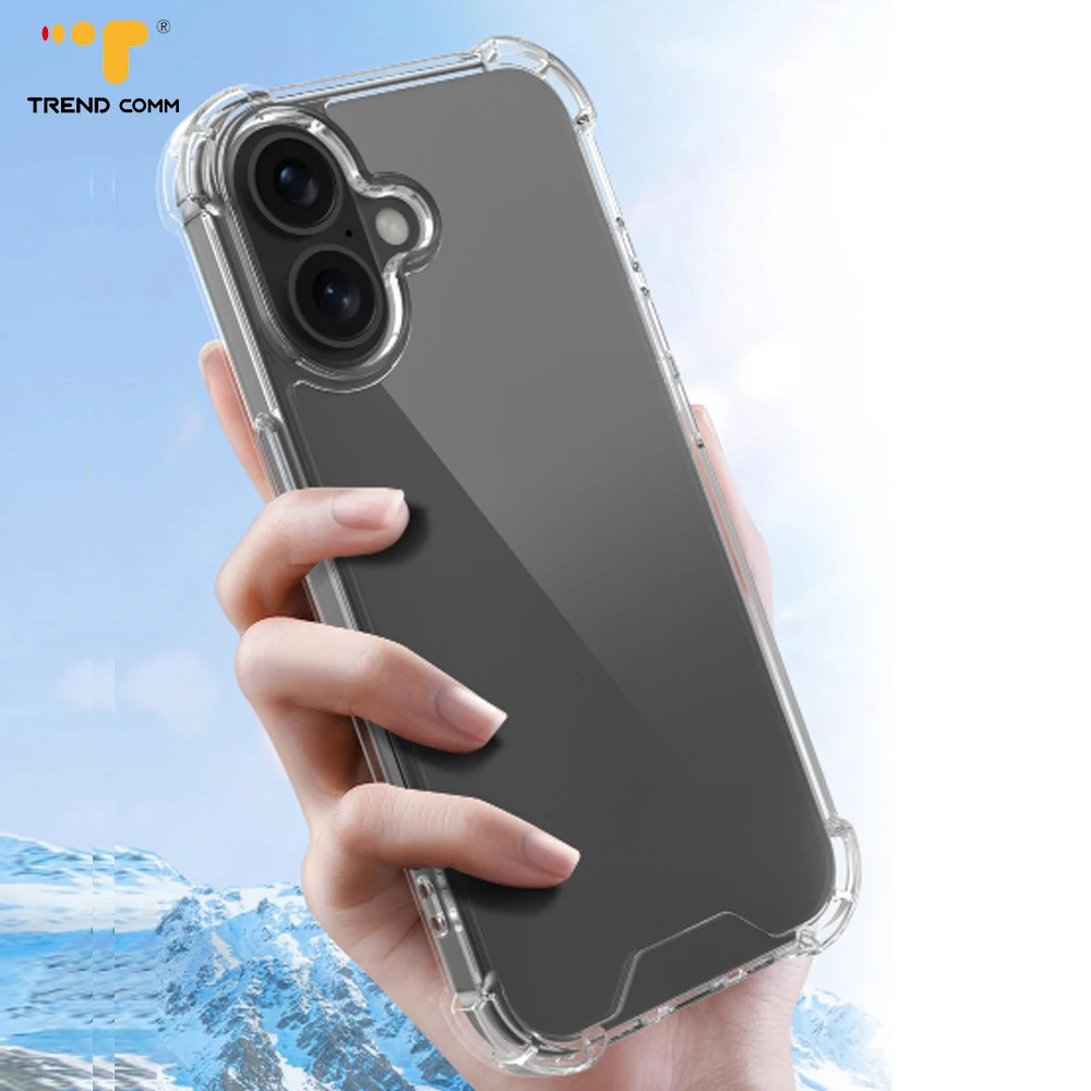 Clear Shockproof Smartphone Cases for  iPhone 16 Pro Max 16 14 Plus 11 Pro Max  New Sublimation Protector Mobile Phone Case