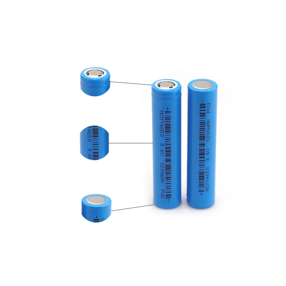 Bateria 14650 Li ion Battery 3.6v 1200mah 3500mah 2000mah 2600mah 1800mah Cell Price Lithium 18650 Li ion Rechargeable Batteries