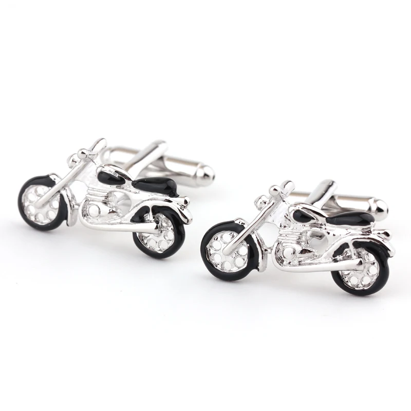 Wholesale Cuff link custom design of motorcycle cufflink  manufacturers