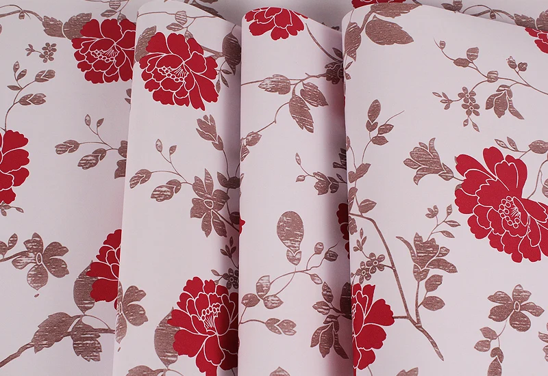 Customized High-quality Wall Sticker Decoration Pvc Bedroom TV Background 3d Wall Stickers Flowers