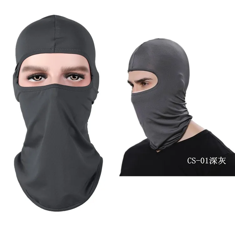 JL280 New Arrival Summer hats balaclava ski soft 1 hole ski beanies in bulk outdoor colorful Riding Windproof Balaclava