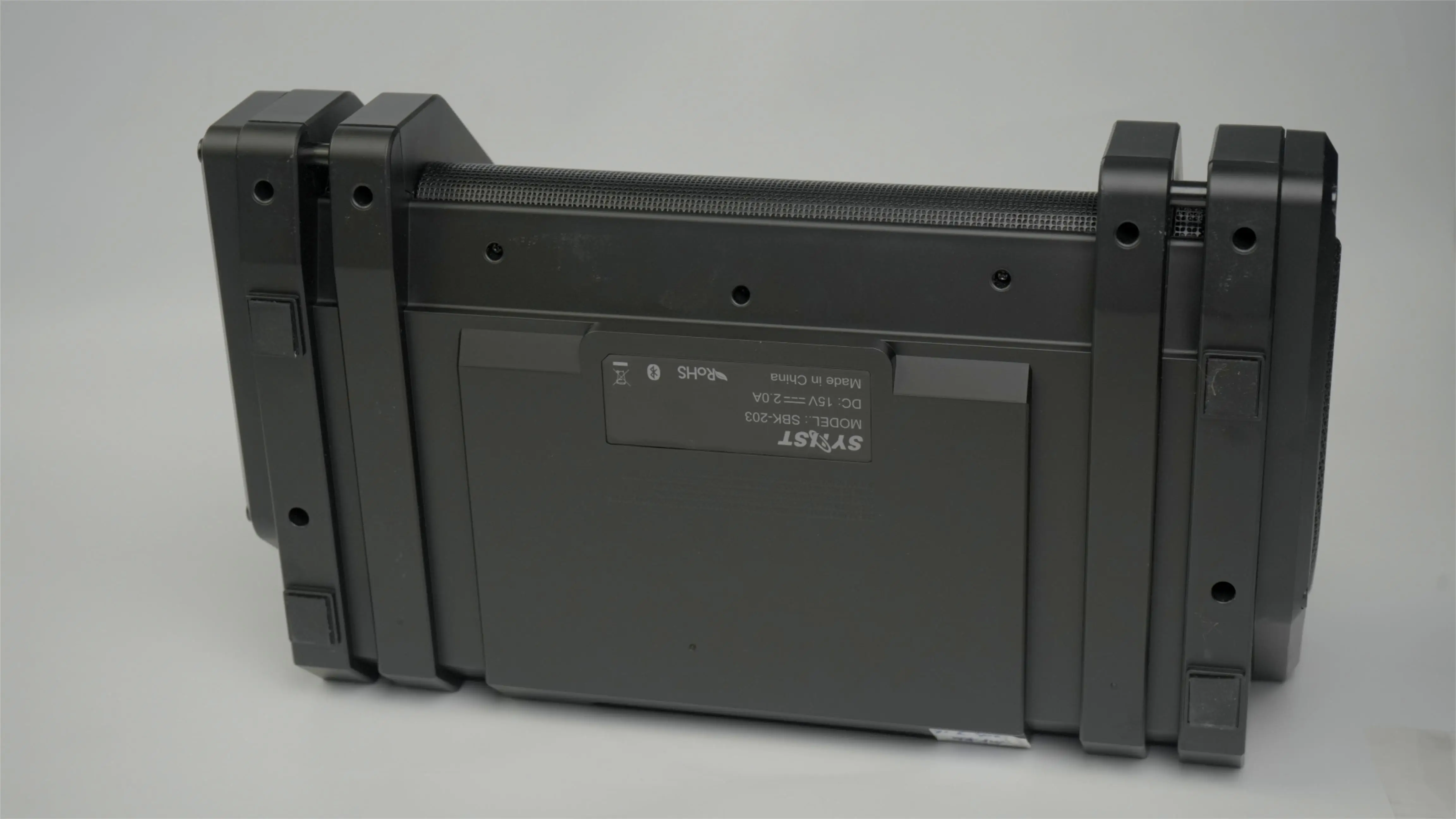 big bt party baffle for pc cd player monitor blue hi home theatre sound box dab radio portable badio karaoke bluetooth speakers