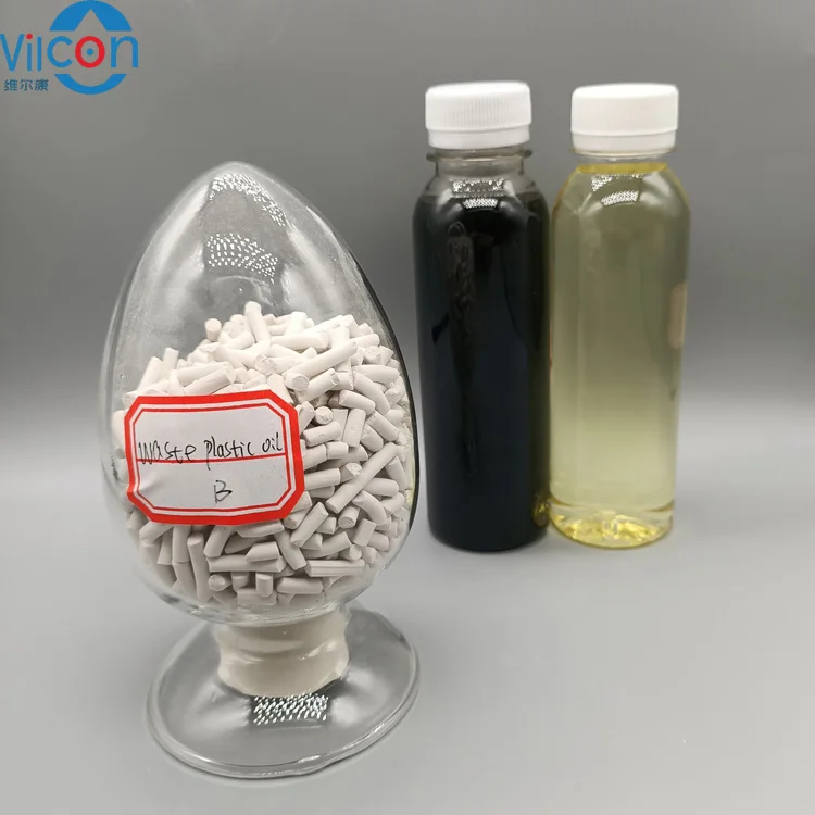 
2020 Top quality oil refinery waste plastic oil recycle to diesel oils al2o3 catalyst 