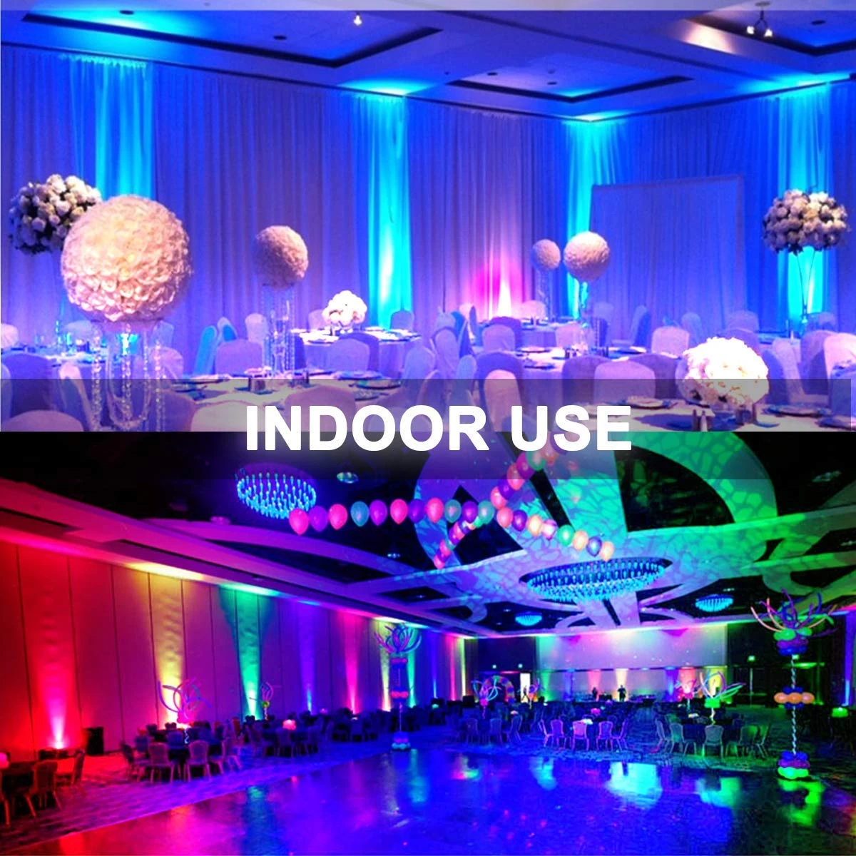 
Remote control new product 60W smart led wifi flood light outdoor app control mesh garden flood light 