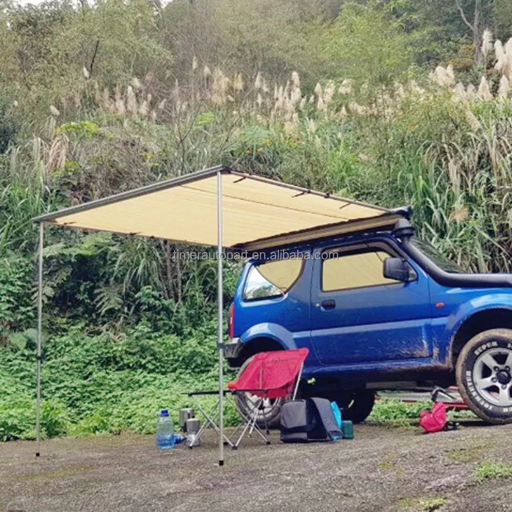 Лучшее качество водонепроницаемый 4Wd внедорожник автомобильный боковой козырек открытый Кемпер фургон Портативный Навес палатка для каравана разного размера