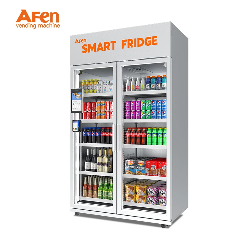 AFEN Smart Fridge Fresh Food Vending Machine Healthy Vending Machine Automatic Cooling