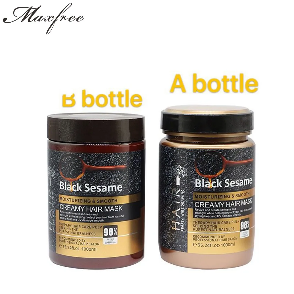 Keratin Protein Repair Hair Mask Treatment, Keratin After Care Hair Mask, Collagen Hair Mask Color-Protect & Hydration
