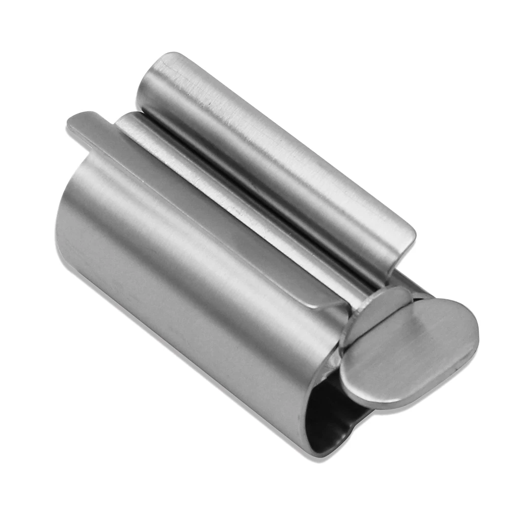 Stainless Steel Home Toothpaste Squeezer Dispenser Rolling Tube Portable Manual Press