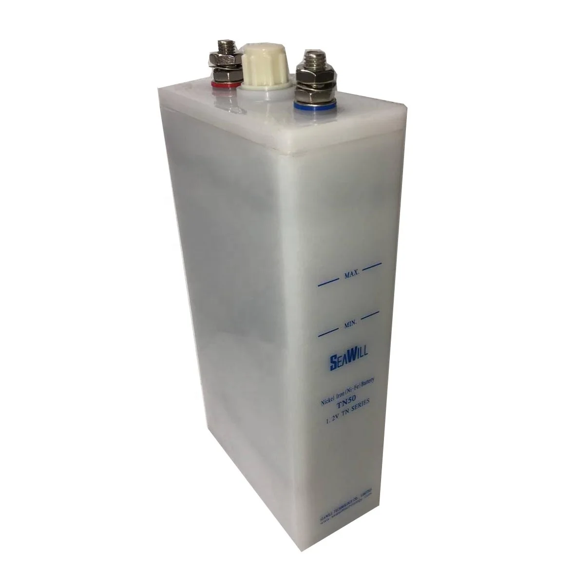 Long life rechargeable nickel iron battery/NI-FE battery 50Ah for off grid application