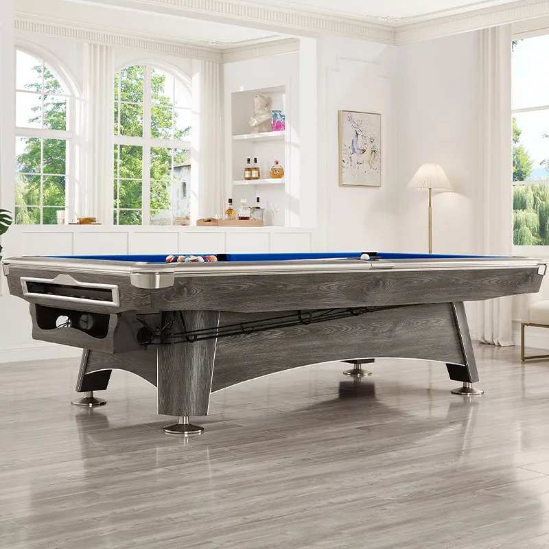 American table Billiard 8ft 9ft cheap solid wood and slate billiard table snooker billiard for club use