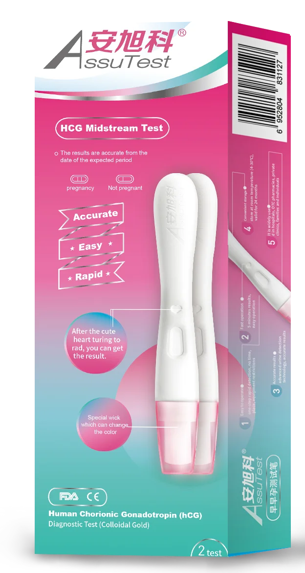 Один шаг Цифровой точный ХГЧ, тест на беременность, бумажная карточка ручка ХГЧ, тест