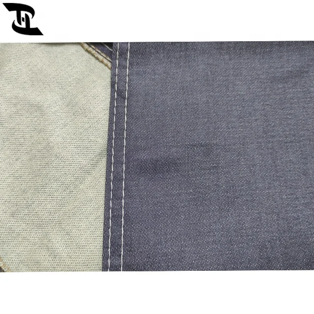 2021 Hot sale fake knitted denim jeans fabric and muslin fabric YH381
