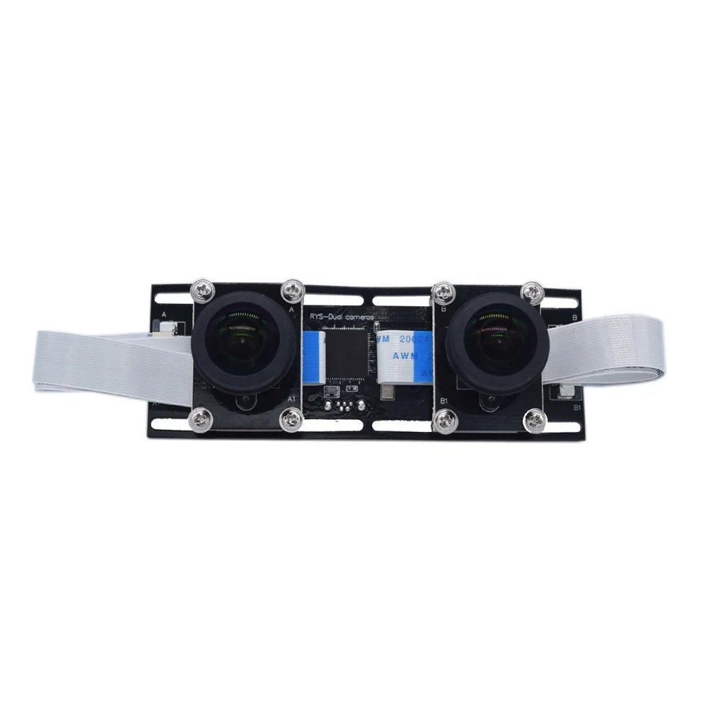 Dual Lens Synchronization Camera Module USB2.0 OTG UVC MJPEG YUY2 30fps 3D VR Stereo usb Webcam synchronous frames camera