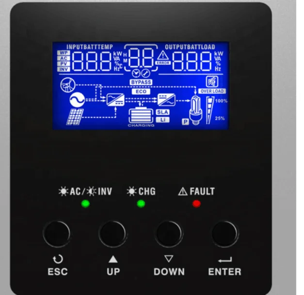 3kVA MPPT солнечный гибридный инвертор для автономной