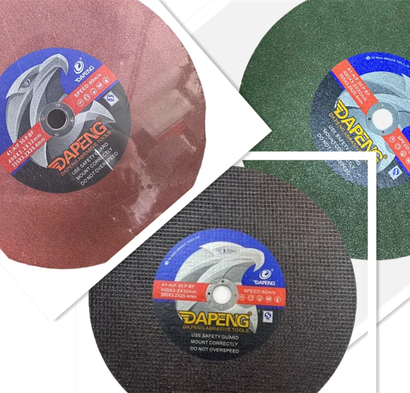 355*3.0*25.4mm aluminum oxide 4 1/2  abrasive cutting cut disc 125*1*22mm for metal