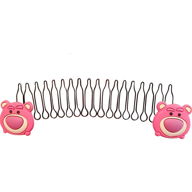 resin girls Metal Wavy Spring Hair Hoop carton Headbands For children Simple Hairband Face Washing Headdress