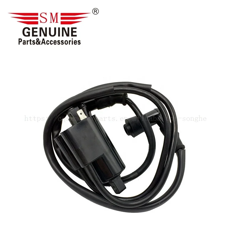 High Voltage Black Ignition Coil For Yamaha Banshee 350 BANSHEE350 YFZ 350 YFZ350 1997 1998 1999-2006 ATV UTV parts