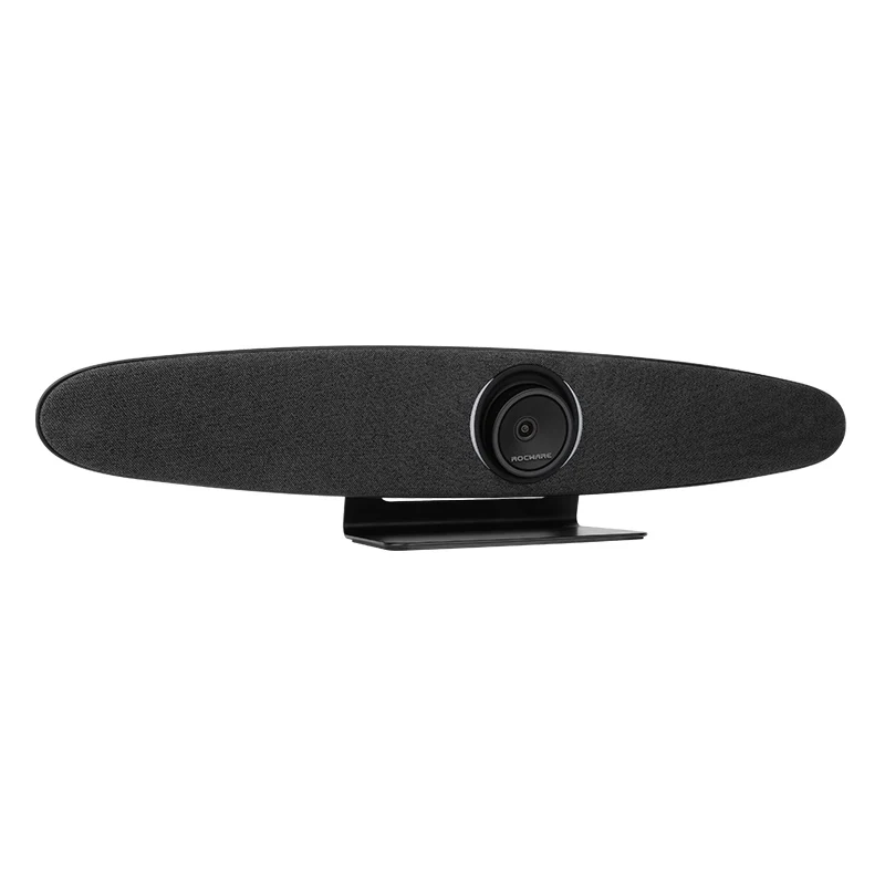 Rocware RC10 4k@30fps UHD All-in-one USB Video Bar 5X Digital Zoom Camera 110 wide angle lens USB 3.0/2.0 plug and play