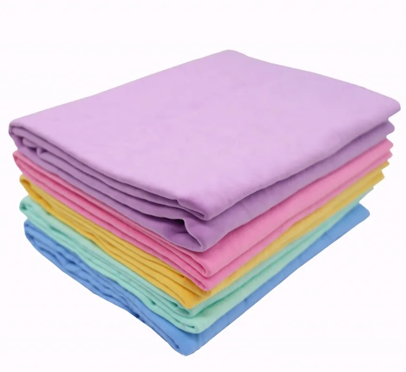 High quality synthetic microfiber pva chamois fabric cloth drying towel