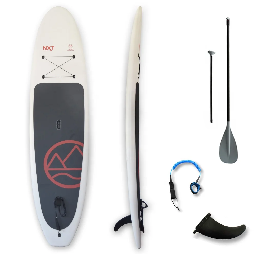 Wholesale Customized Logo White Color High Density Polyethylene Material Stand Up Paddle Board SUP Longboard