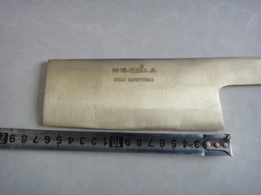 Распродажа, высококачественный Взрывозащищенный скребок для плитки, Мясницкий аппарат Al-cu 350 мм