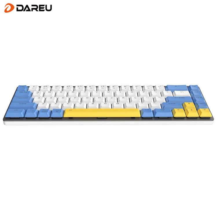Professional Dareu Manufacturer EK868 Ultra-slim Wireless and Wired Mini Mechanical Keyboard with Led Backlight for Laptop