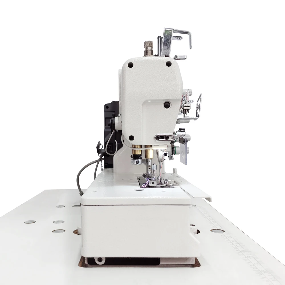 Cheap Britex BR-2500D-01CB direct drive 5 thread interlock sewing machine underwear flatbed interlock industrial sewing machine