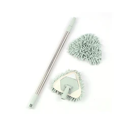 New Colors Retractable Ceiling Dust Cleaner Adjustable Triangle Cleaning Mop