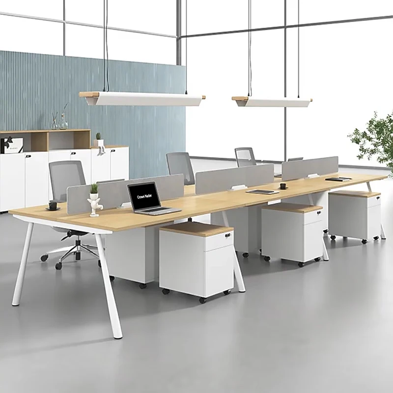 BGZ-47 modern office furniture office tables and chairs set made in china work table staff desk staff table l shaped office desk
