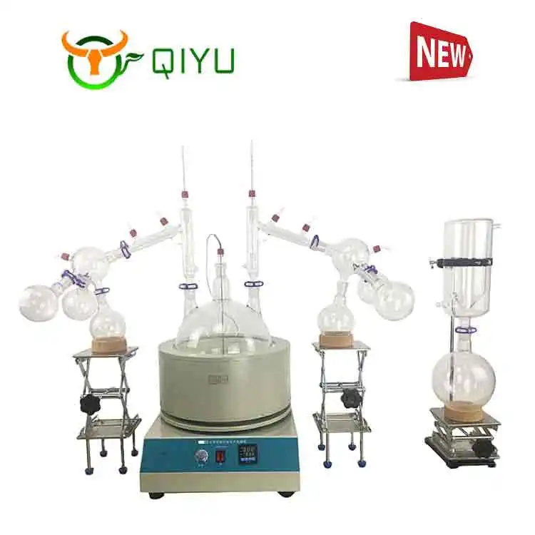 Short Path Distillation Equipment With Vacuum Pump Heating System