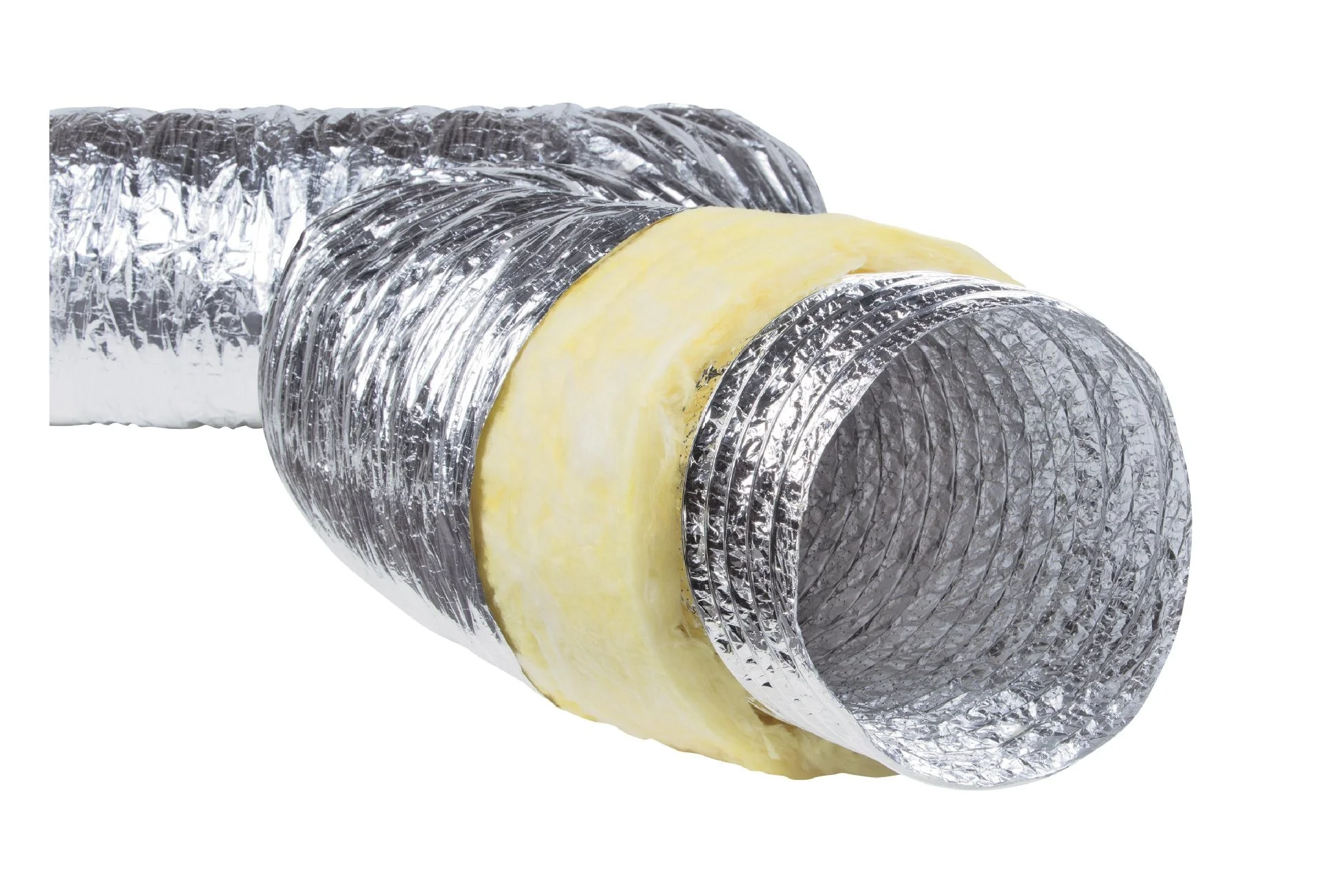 Aluminum foil insulated flexible aluminum air duct