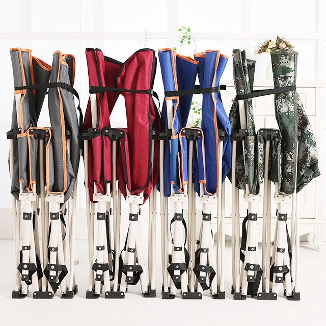 Регулируемая легко переносная складная кровать для кемпинга Военная складная кровать для кемпинга