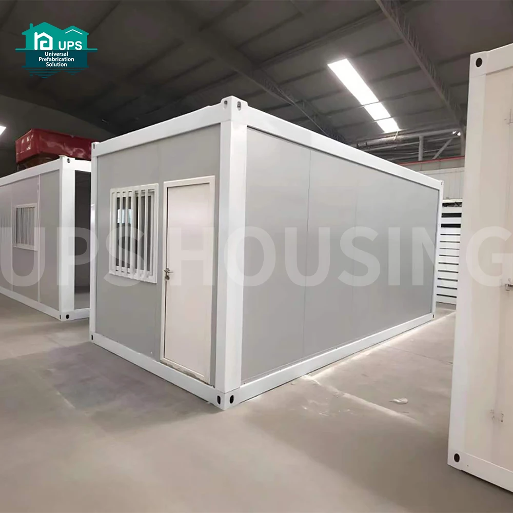 UPS Detachable Foldable or unfoldable 20FT/40FT prefabricated  tiny modular container house Flat pack container house for sale