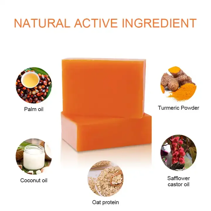 Private label Handmade Kojic Acid Soap 7 Days Whitening Skin Lightening Face Body Bathing Whitening Natural Handmade Soap