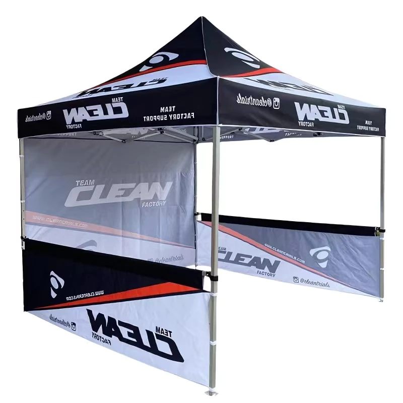Commercial Ez Up Tents Exhibition Canopy Tent Waterproof 10x10ft 3x3m factory folding instant Aluminium shelter custom tent