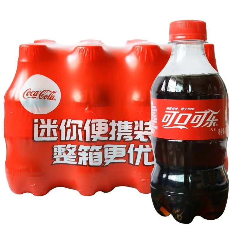 Classic Soda Mini Bottle Cokeo Zero Sugar Diet Soda Soft Drink 300ml Soda Soft Drink