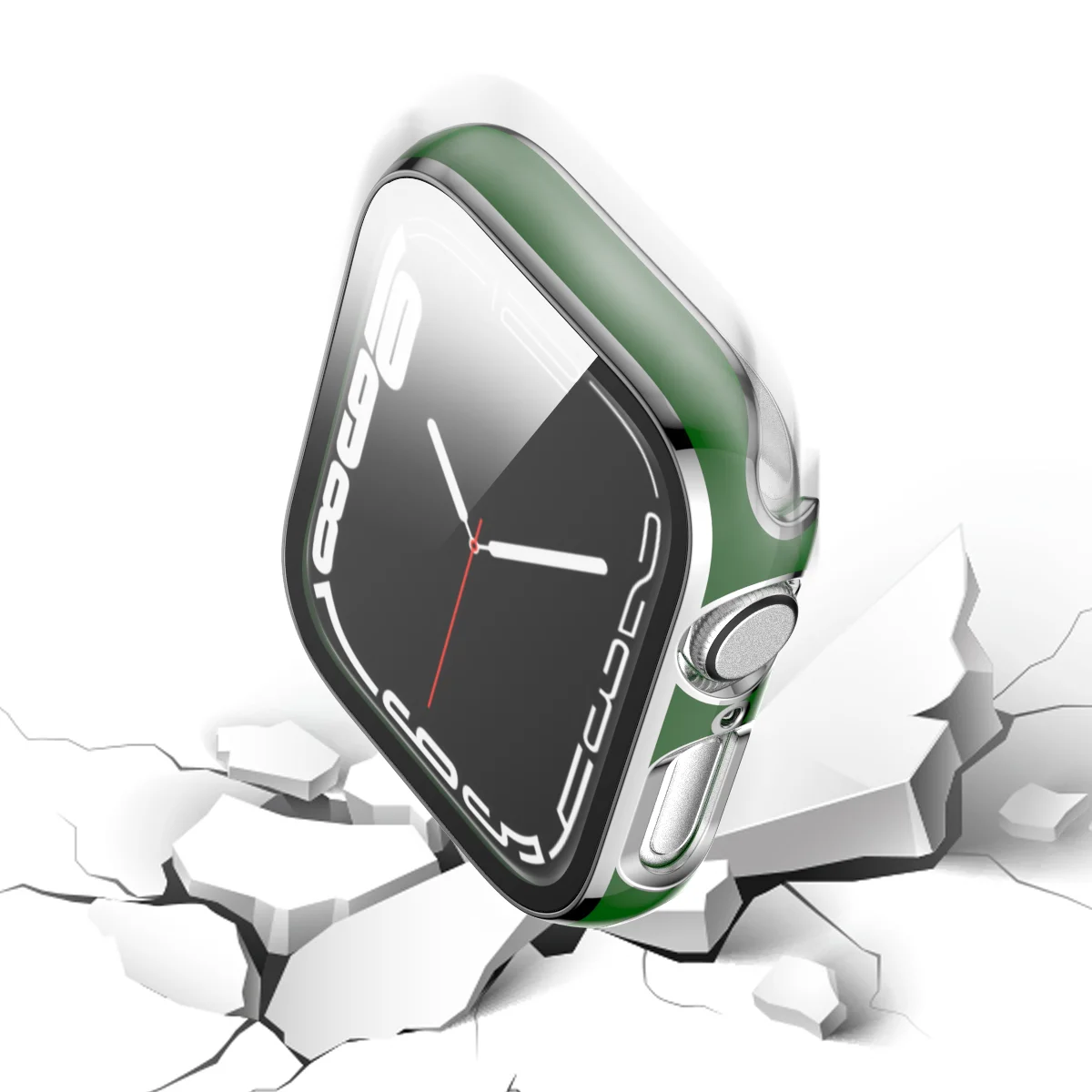 Trendy Dual-Color iWatch Case Protector | Fits 38/40/42/44mm | Stylish iWatch Accessories in Multiple Colors