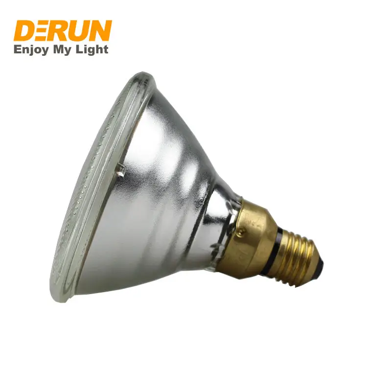 PAR38 Infrared Halogen Heating Lamp E26 E27 75W 100W 150W Red Infrared Food Lamp Chick Poulty Halogen Heat Bulb , HAL-PAR38