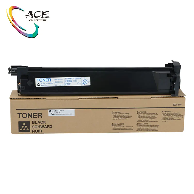 Совместимые тонер-картриджи TN214 для Konica Minolta Bizhub C200 C200E C203 C210 C253 C353P C7720 C7721