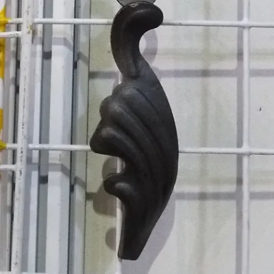 cast steel ornamental grape leaf